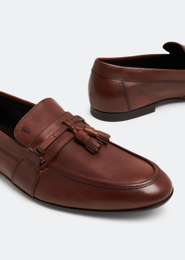 Mens casual sale tassel loafers