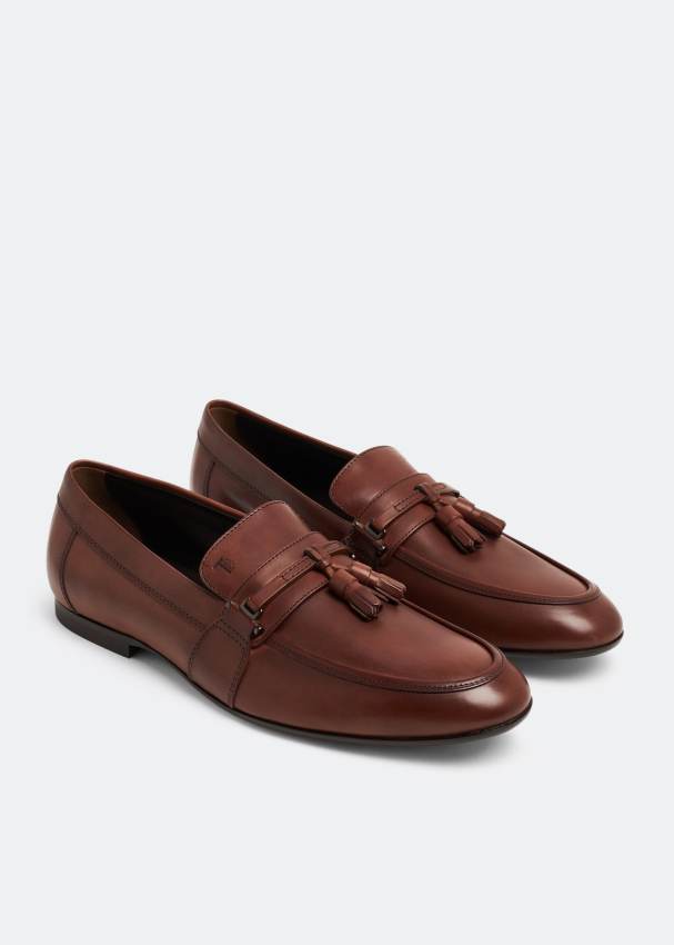 Mens dress sales loafers with tassels