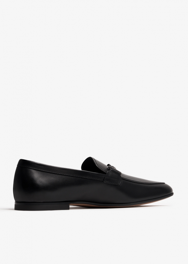 Tod s Leather loafers for Men Black in UAE Level Shoes