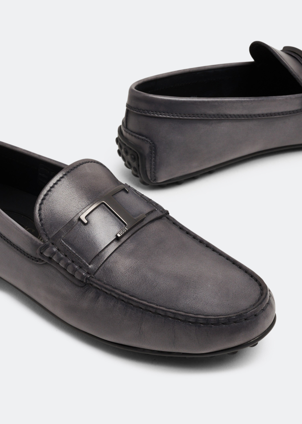 Leather driving loafers best sale