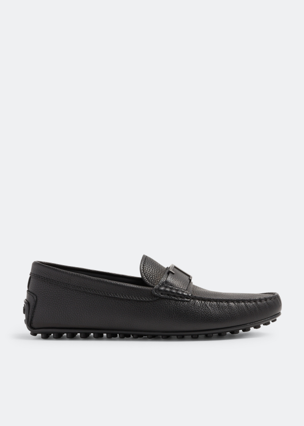 Tod's Timeless Gommino driving loafers for Men - Black in UAE | Level Shoes