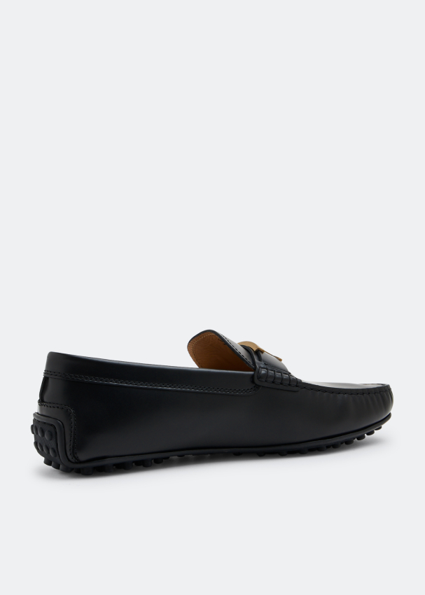 City gommino driving top shoes in leather
