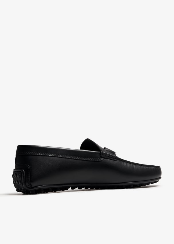 Tod s City Gommino driving shoes for Men Black in KSA Level Shoes