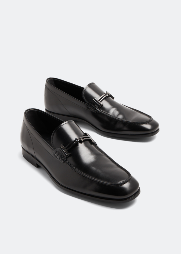 Tod s Formal leather loafers for Men Black in UAE Level Shoes