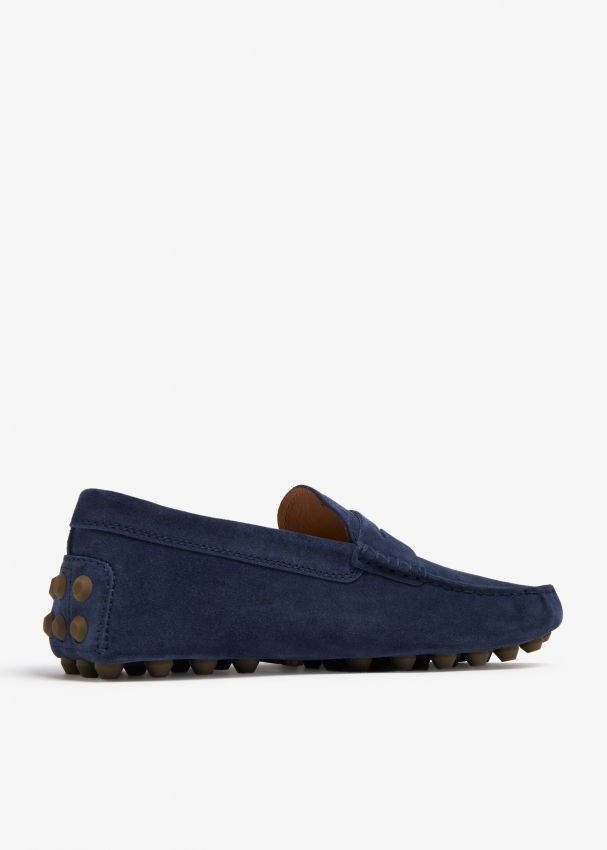 Gommino Bubble leather loafers