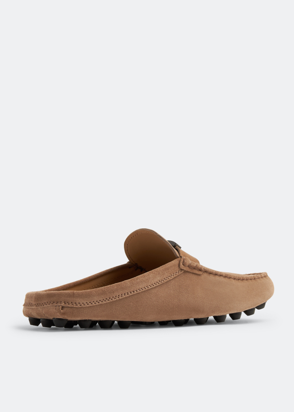 Tod s T Timeless slippers for Men Brown in Kuwait Level Shoes