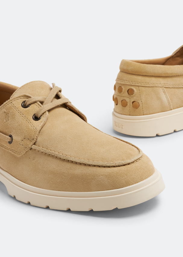 Mens suede boat shoes best sale