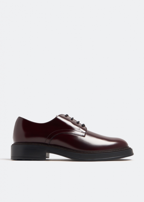 Mens burgundy sale patent leather shoes