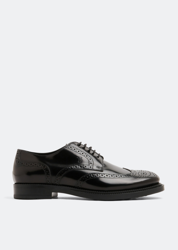 Lace up leather shoes discount