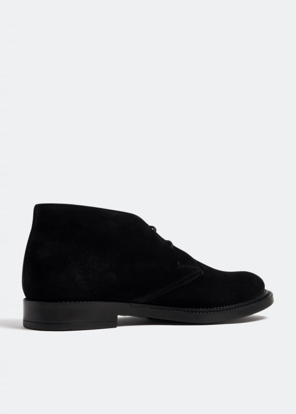 Tod s Suede desert boots for Men Black in UAE Level Shoes