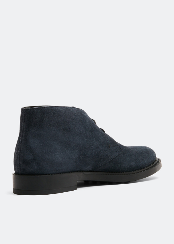 Tod s Suede desert boots for Men Blue in UAE Level Shoes
