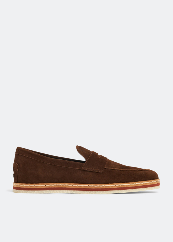 mens suede loafers