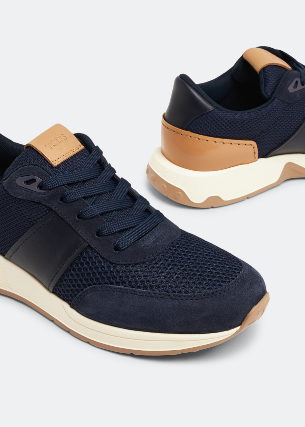 Tod s Sporty sneakers for Men Blue in Kuwait Level Shoes
