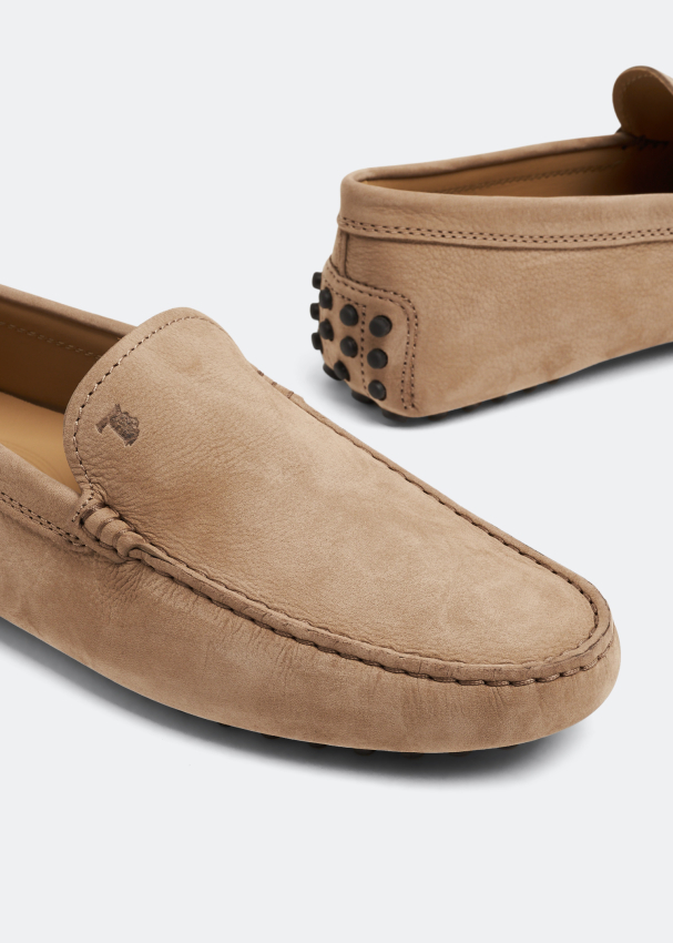 Mens tan driving loafers on sale