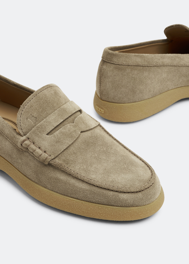 mens suede loafers