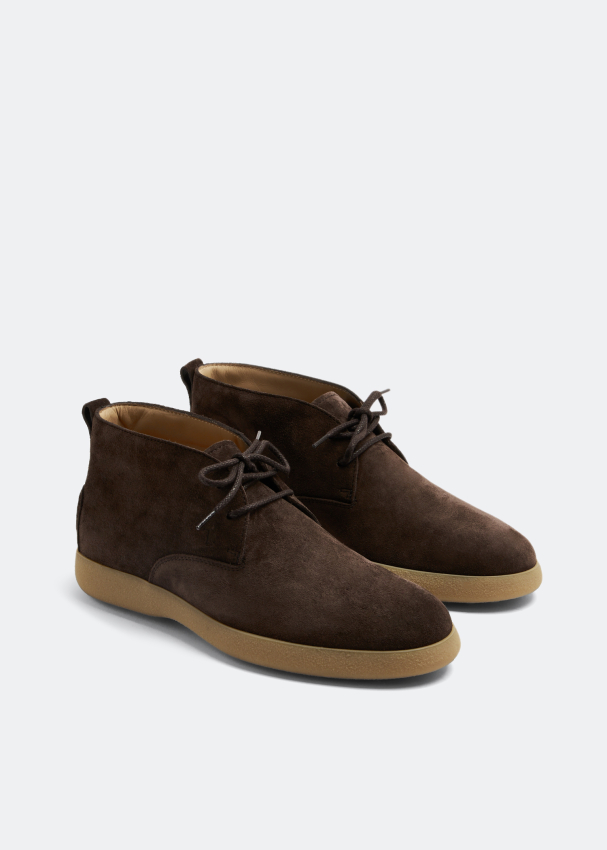 Tod s Desert suede boots for Men Brown in UAE Level Shoes
