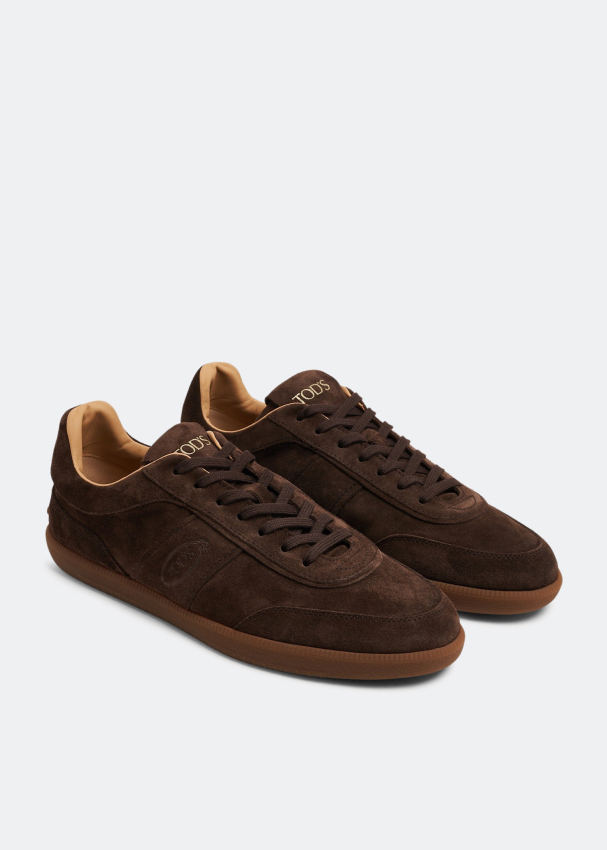 Suede sneakers top