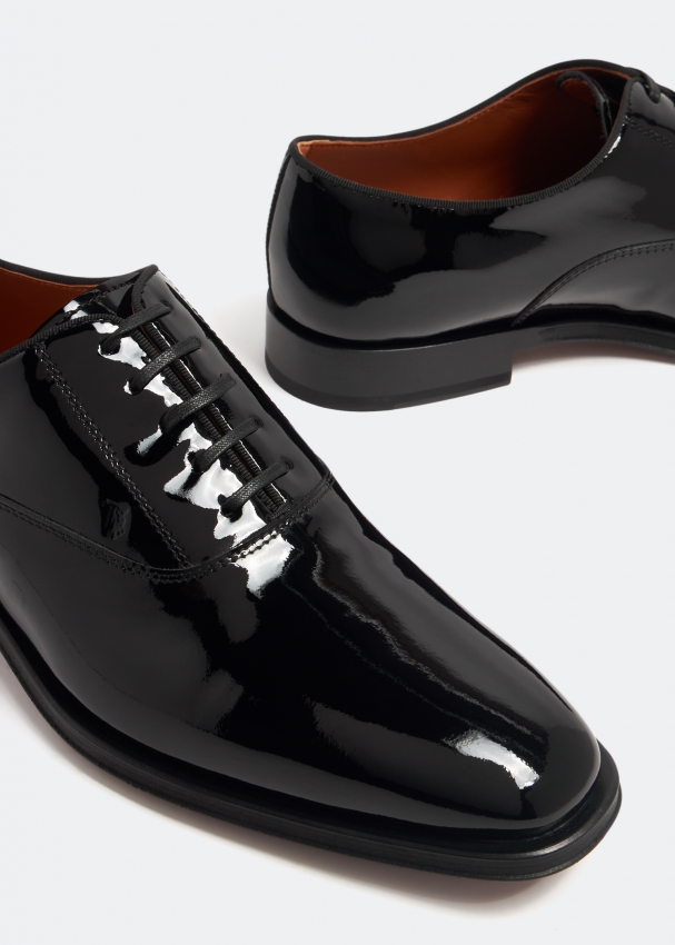 Mens top patent shoes