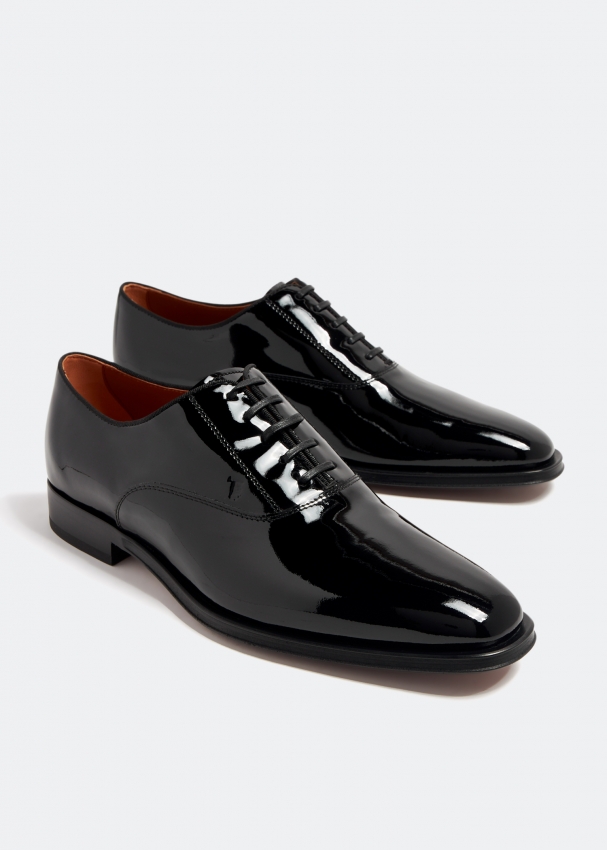 Mens patent evening discount shoes