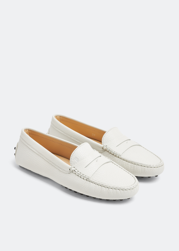 Tod's Gommino driving loafers for Women - White in UAE