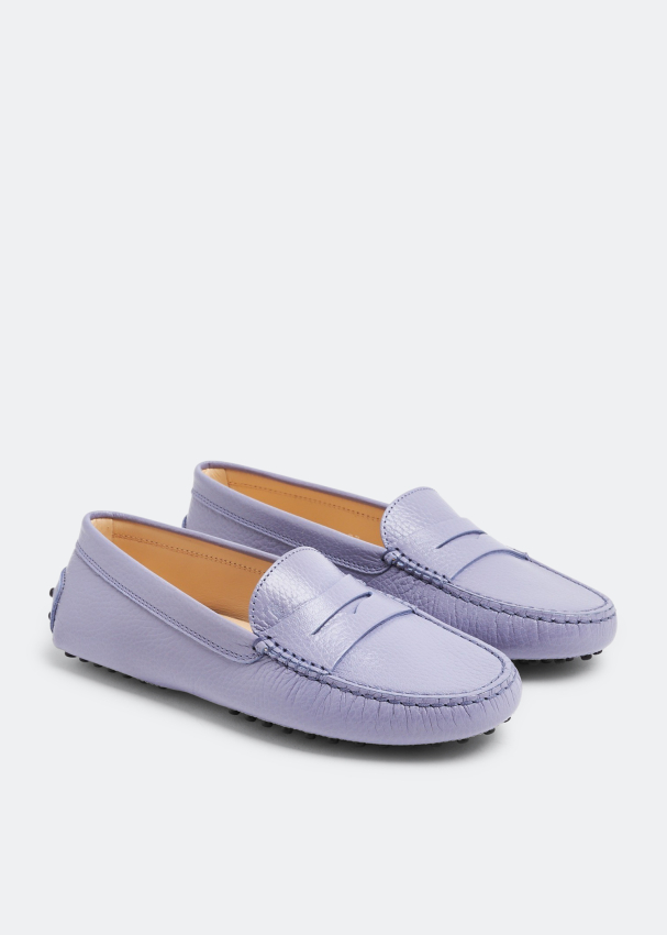 Tod s Gommino driving loafers for Women Purple in UAE Level Shoes