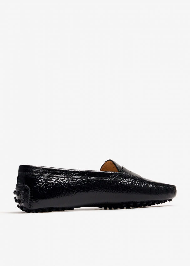 Tods leather loafers top