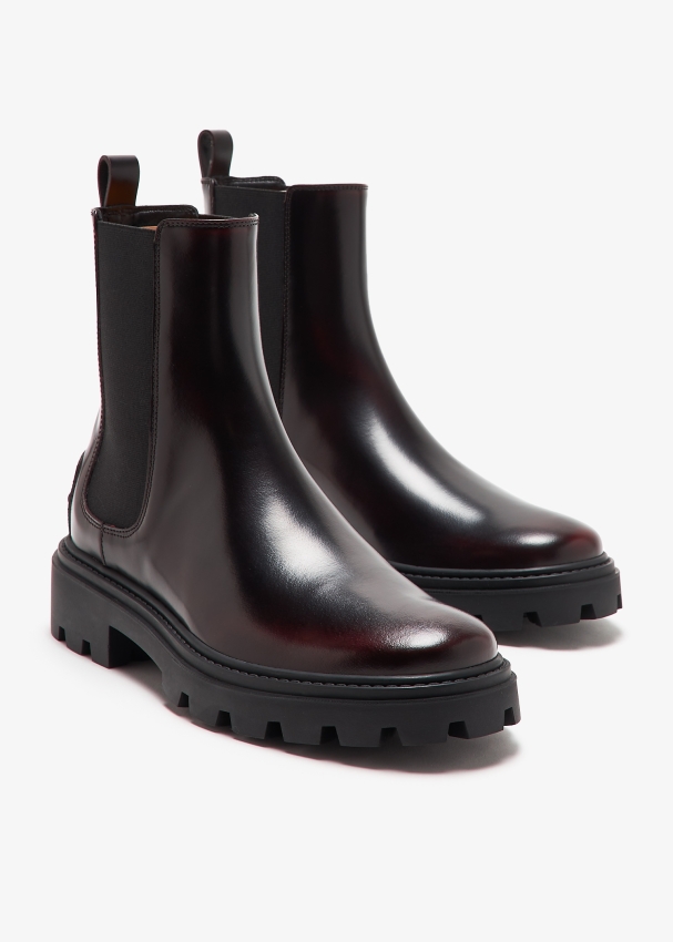 Tod s Chelsea boots for Women Burgundy in KSA Level Shoes