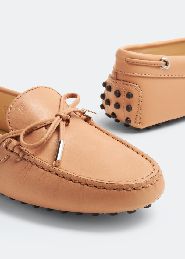 Tod s Gommino bow loafers for Women Brown in Bahrain Level Shoes