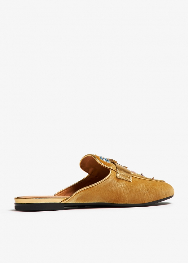 YELLO DAM SNEAKER MULES (XL26cm) Buy Metro Women Yellow