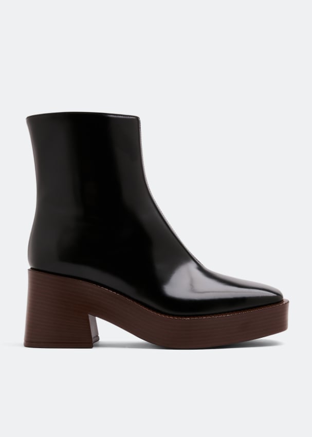 Tod s Platform ankle boots for Women Black in UAE Level Shoes
