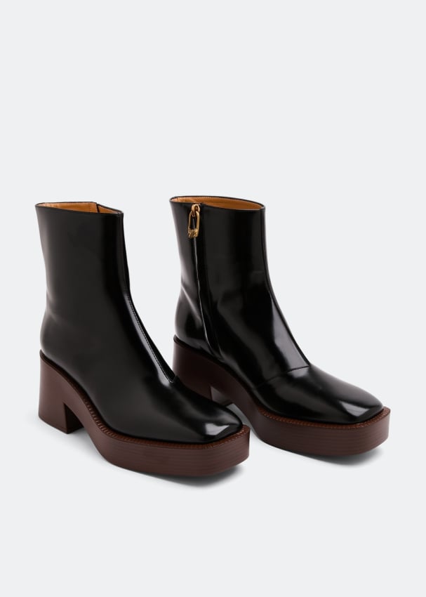 Tod s Platform ankle boots for Women Black in UAE Level Shoes