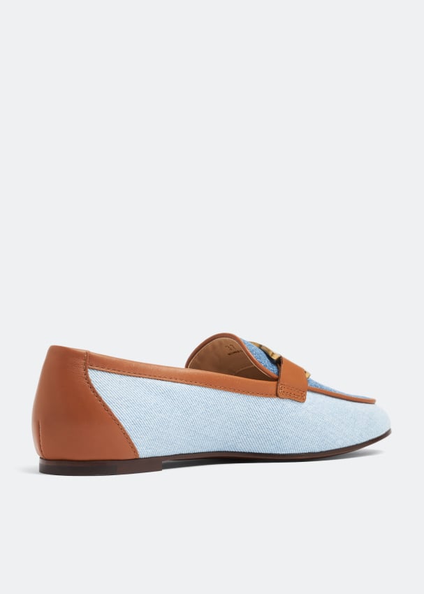 denim loafers women's