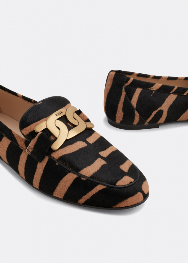 Tod's animal new arrivals print loafers
