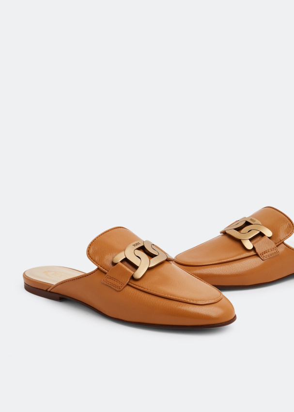 Tod's mules in leather shop
