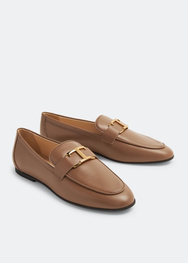 Tod's double on sale t loafer womens