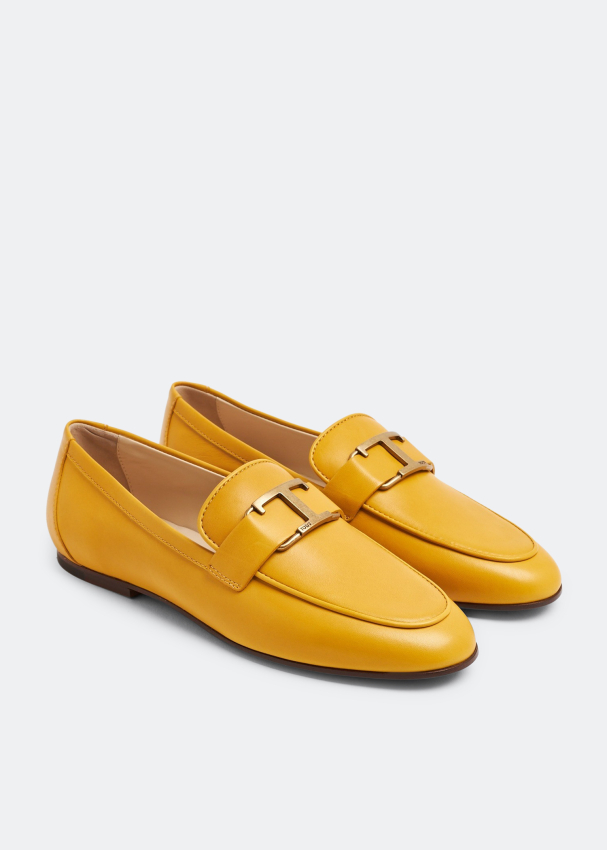 Tod s T Timeless loafers for Women Yellow in KSA Level Shoes