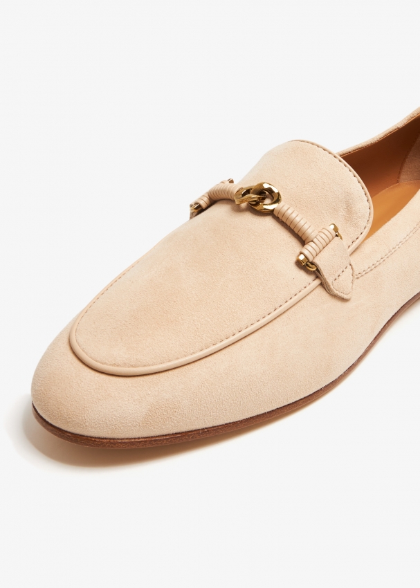 Suede clearance loafers women