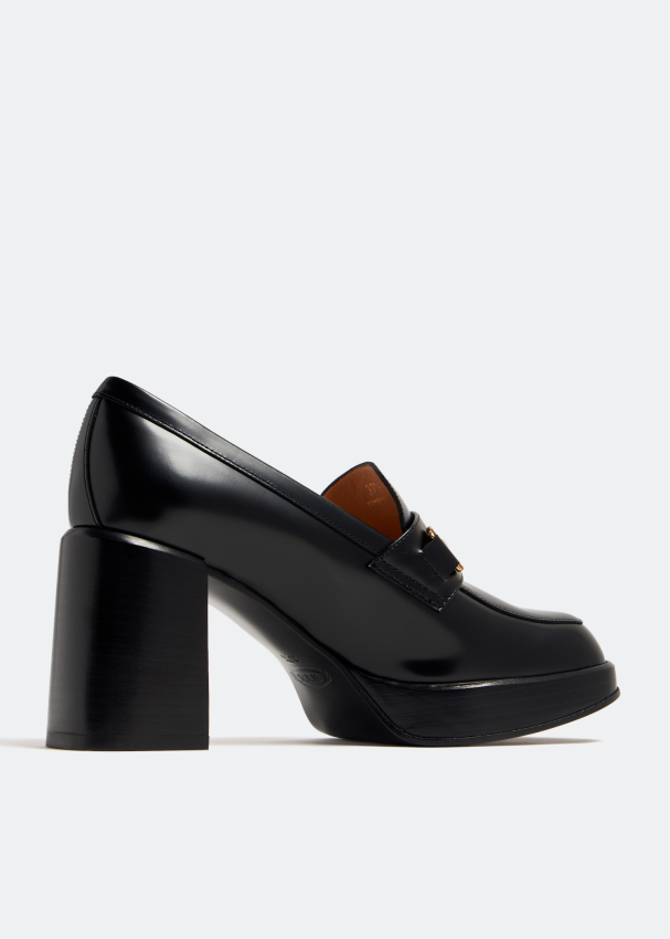 Heeled new arrivals platform loafers