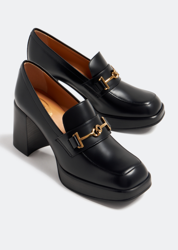 Tod s Heeled loafers for Women Black in KSA Level Shoes