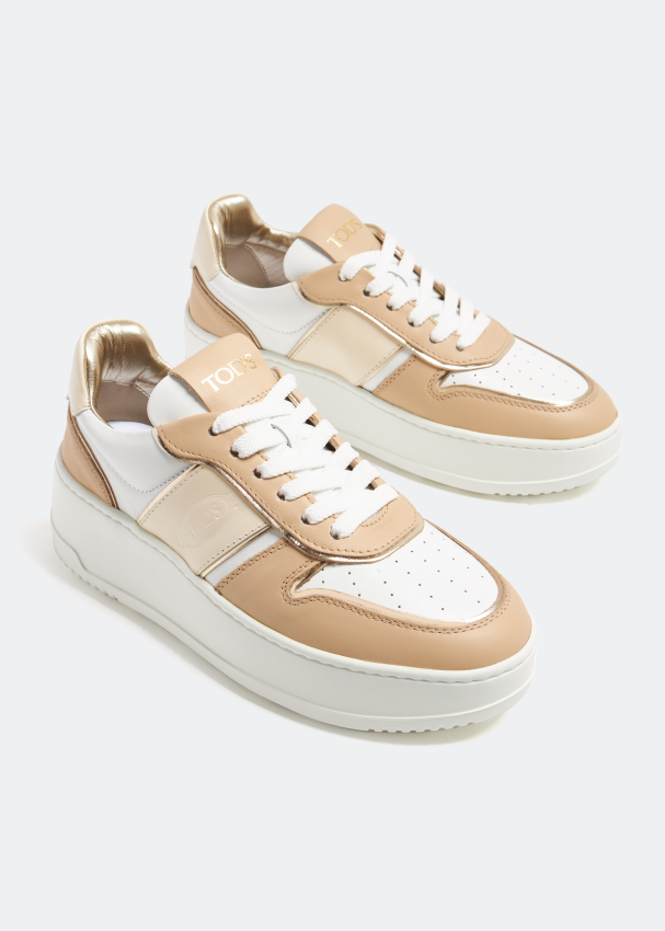 Women beige sneakers on sale