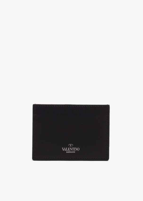 Valentino Garavani VLTN cardholder for Men Black in UAE Level Shoes