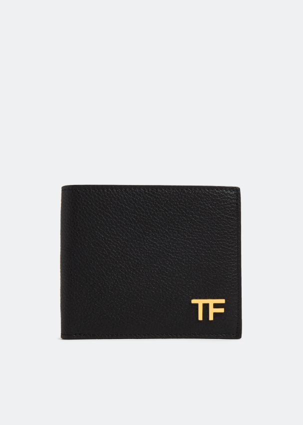 Soft Grain Leather T Line Classic Bifold Wallet