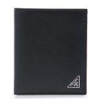 Saffiano bi-fold wallet