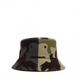 Camouflage print bucket hat