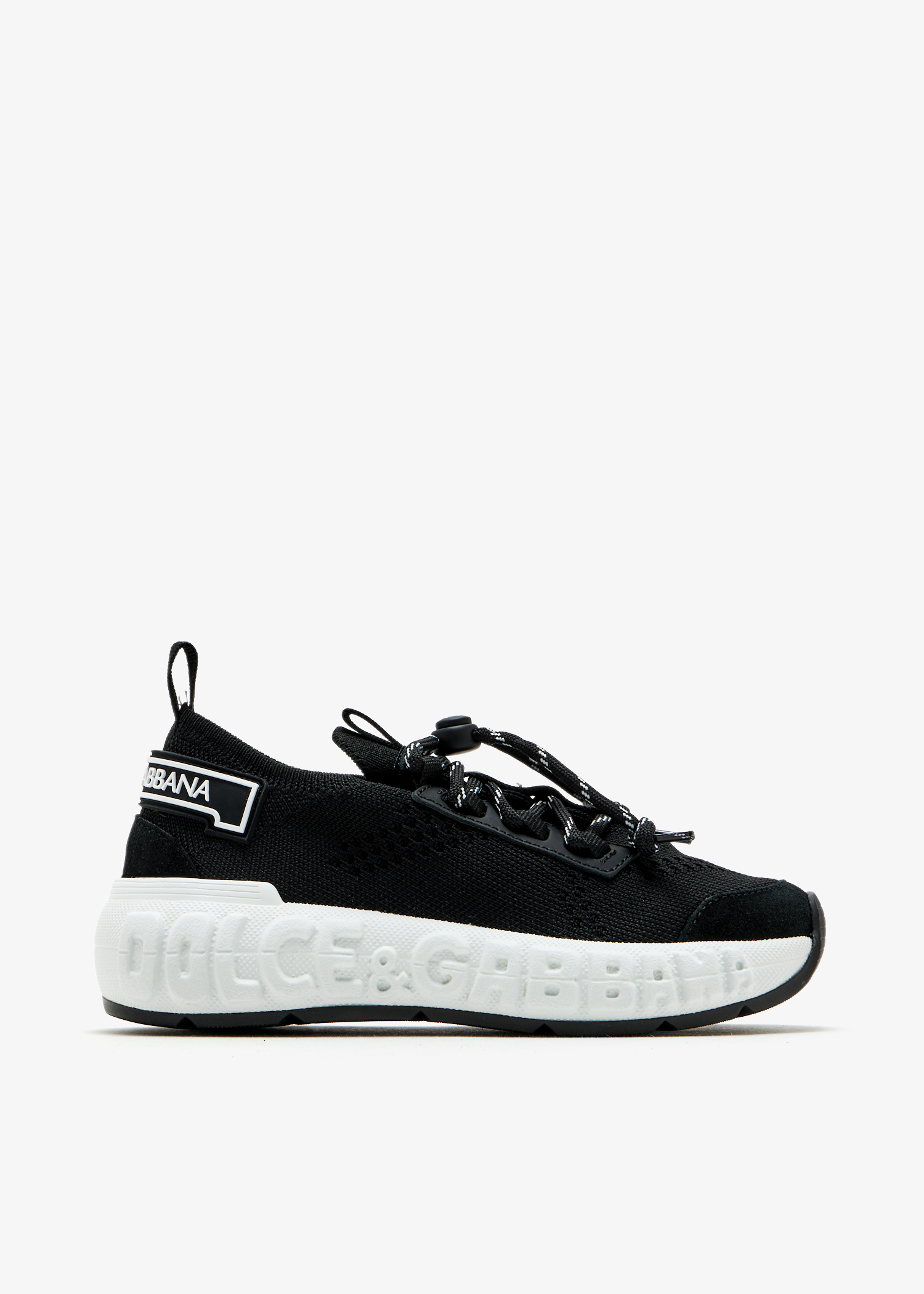 

Knit sneakers, Black