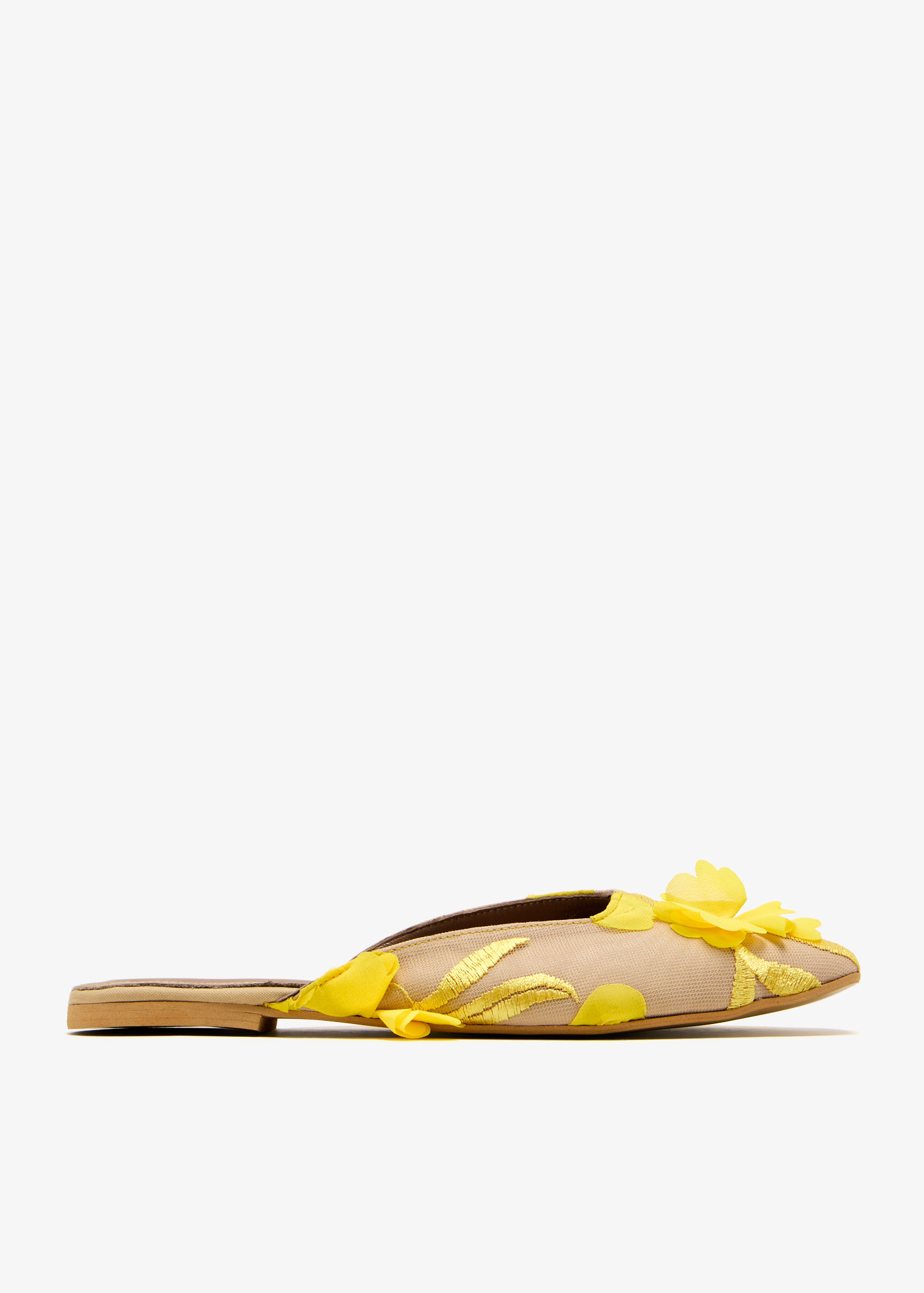

Dahlia mules, Beige