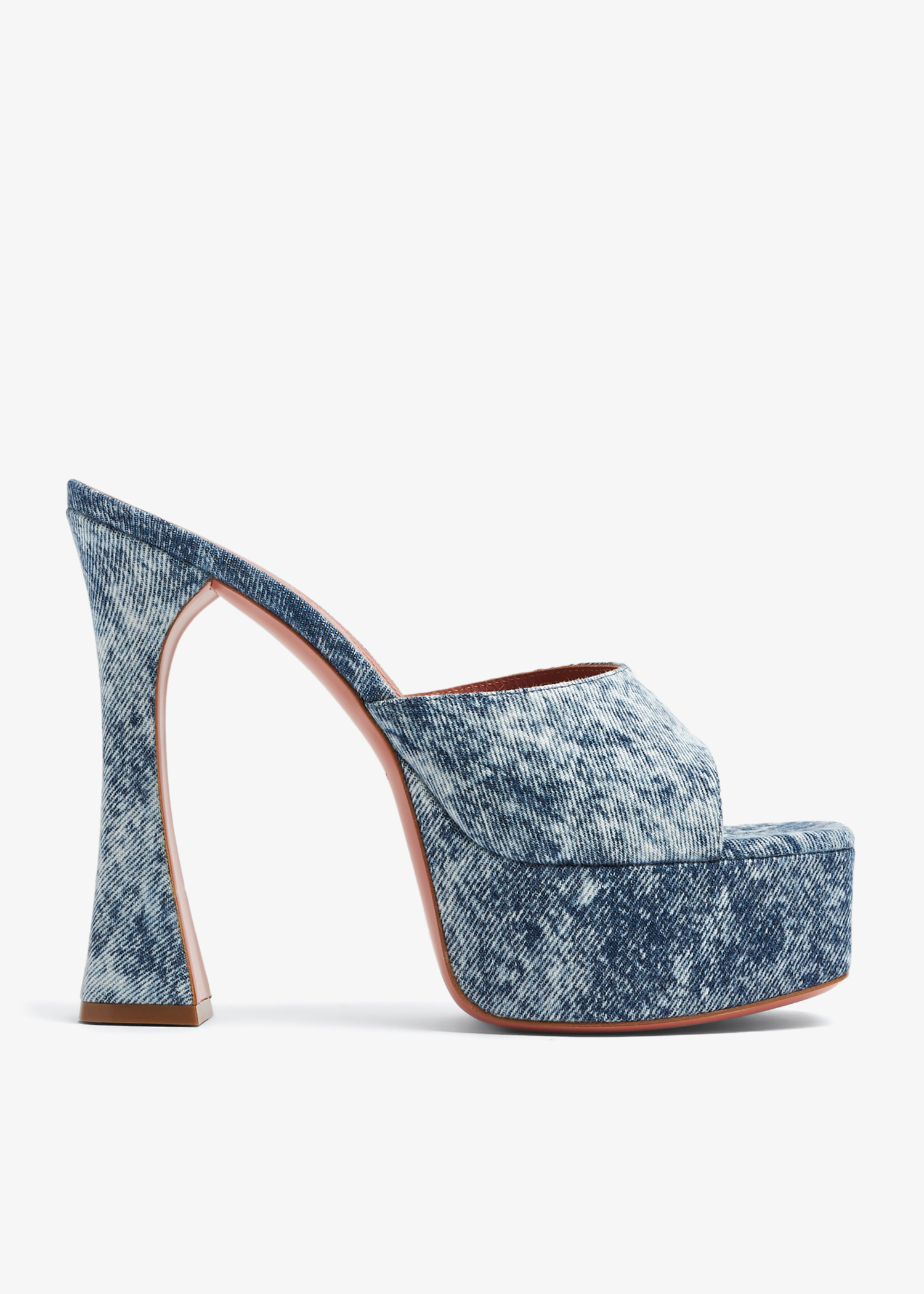 

Dalida platform mules, Blue