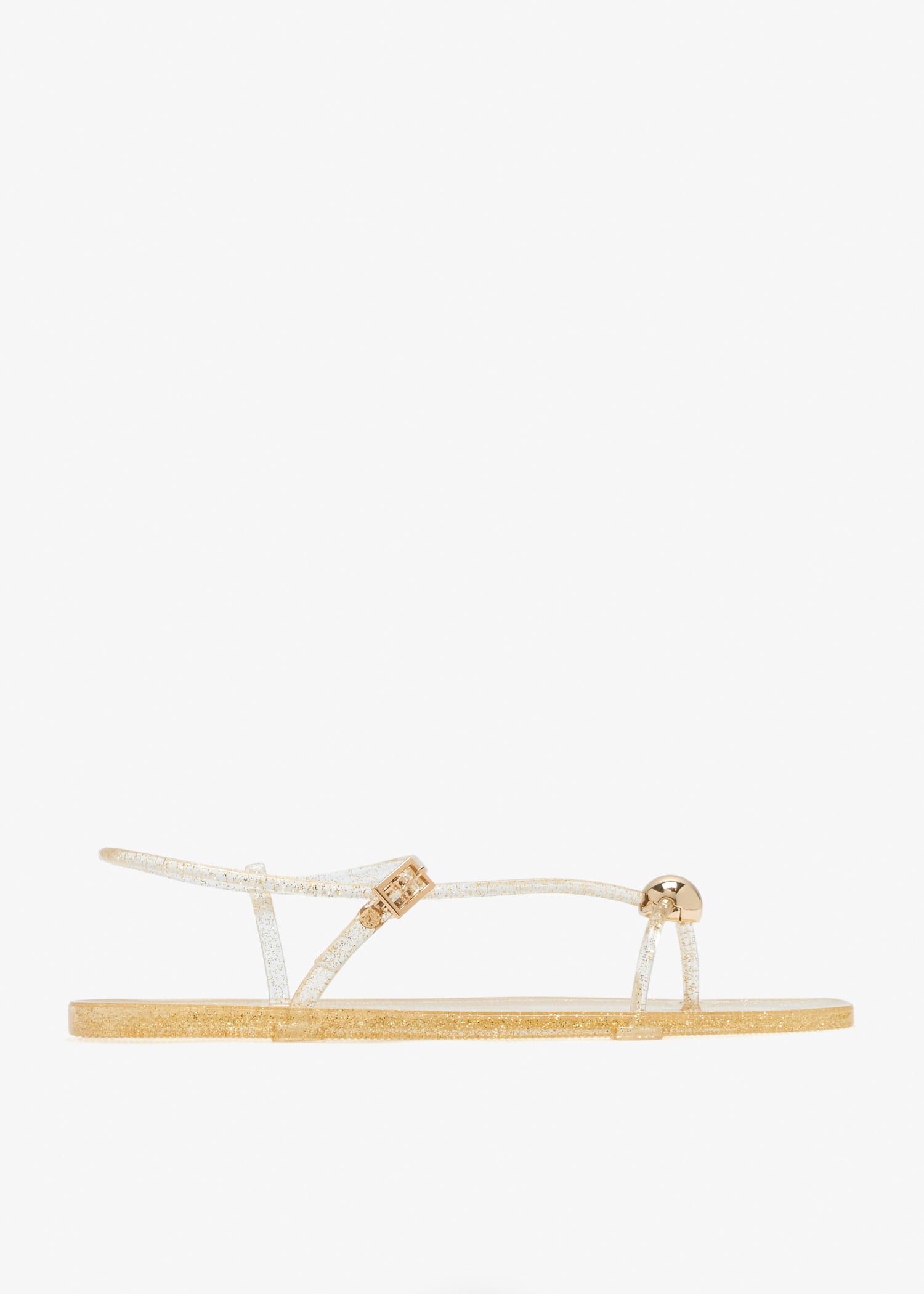

Dana Strappy Jelly sandals, Neutral