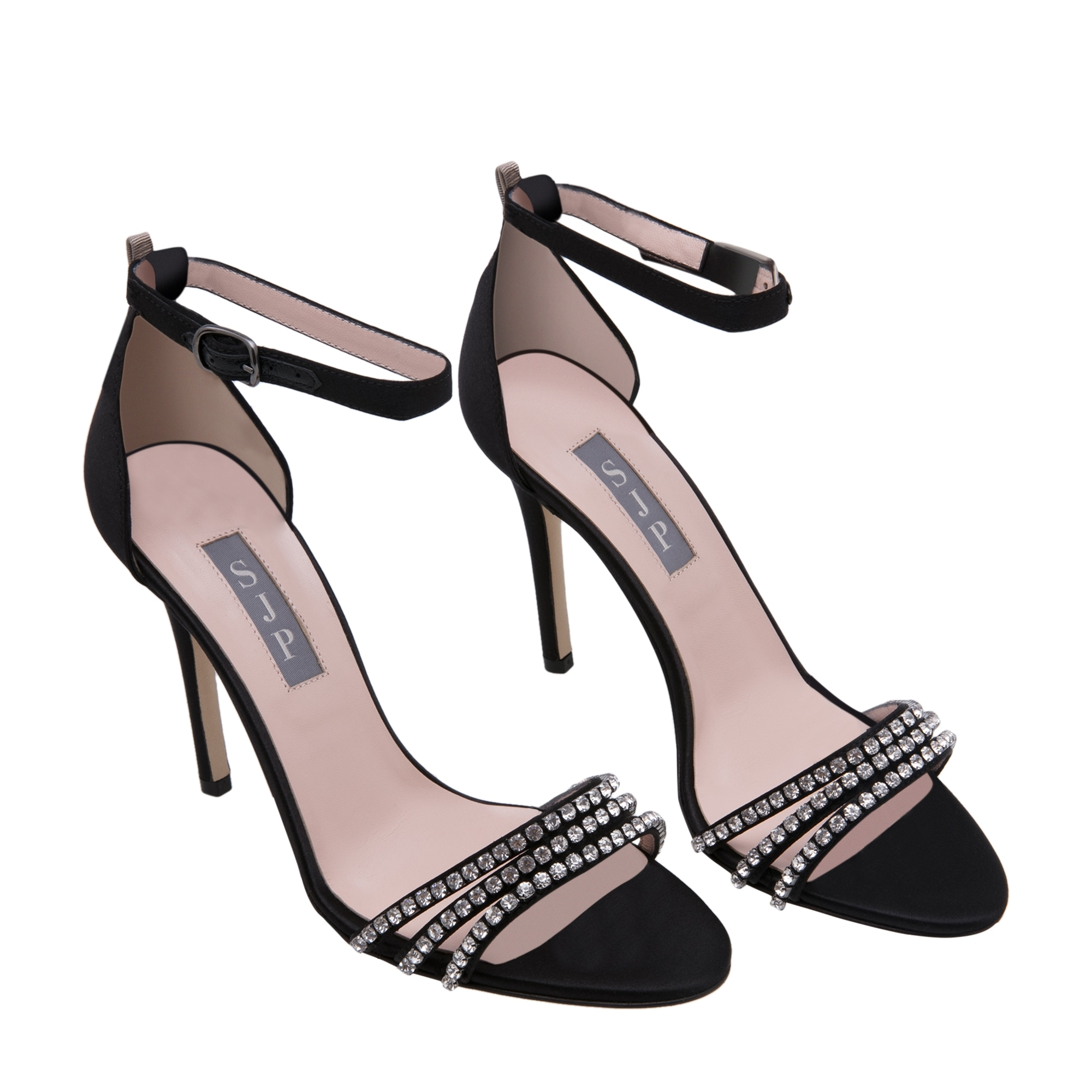 

Darcy high heel sandals, Black