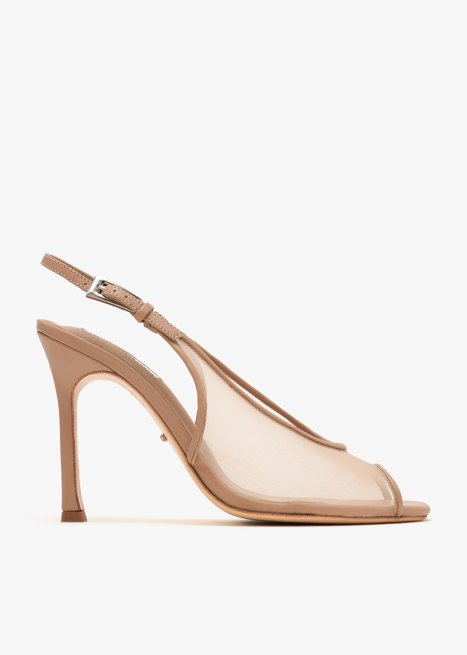 

Dare slingback sandals, Beige